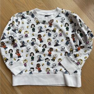 Janie and Jack peanuts sweatshirt 4T